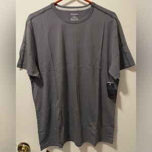 Flag & Anthem MadeFlex Men's Grey Short Sleeve Crew Neck T-Shirt Sizs Medium NWT